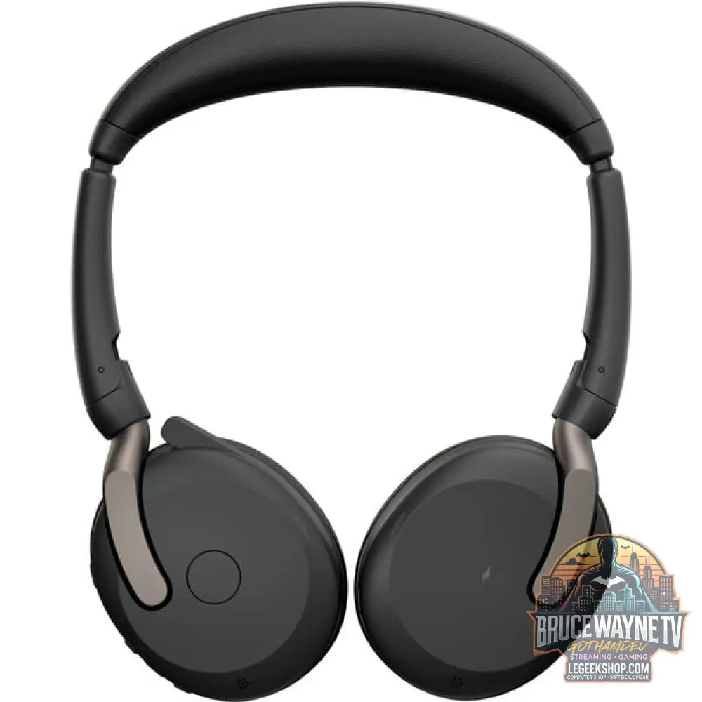 Jabra Evolve2 65 Flex Duo, Headset (noir, Stereo, UC, USB-A, Link380a) - Jabra - vue 2