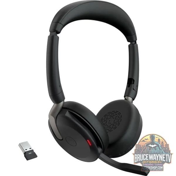 Jabra Evolve2 65 Flex Duo, Headset (noir, Stereo, UC, USB-A, Link380a) - Jabra
