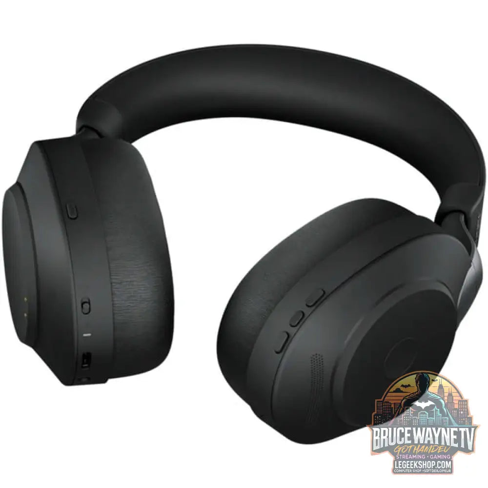 Jabra Evolve2 85, Headset noir, Stereo, UC, USB-A - Jabra - vue 3