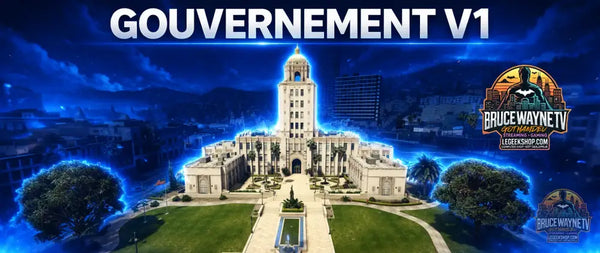 Mapping Gouvernement V1 FiveM - Bâtiment RP Institutionnel - Mod FiveM