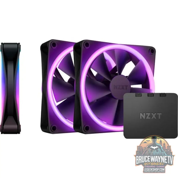 NZXT F120 RGB DUO Triple 120x120x25, Gehäuselüfter - NZXT