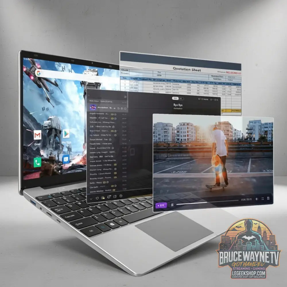 Ordinateur — produit geek, vue 3, LeGeekShop