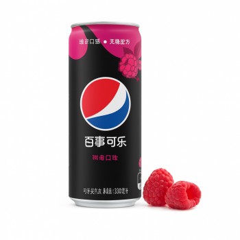 Pepsi Raspberry Zero 330ml x 24