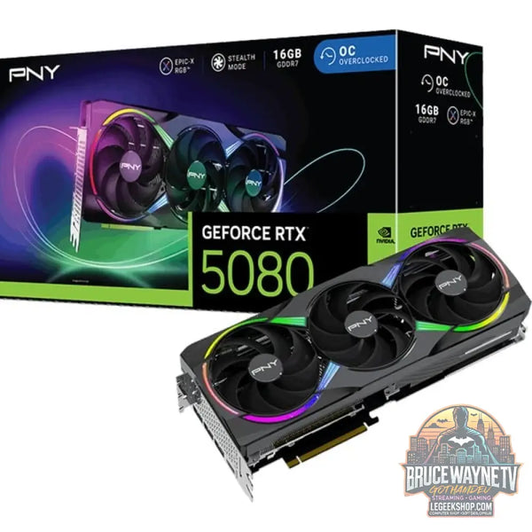 PNY GeForce RTX 5080 ARGB OC, carte graphique - PNY