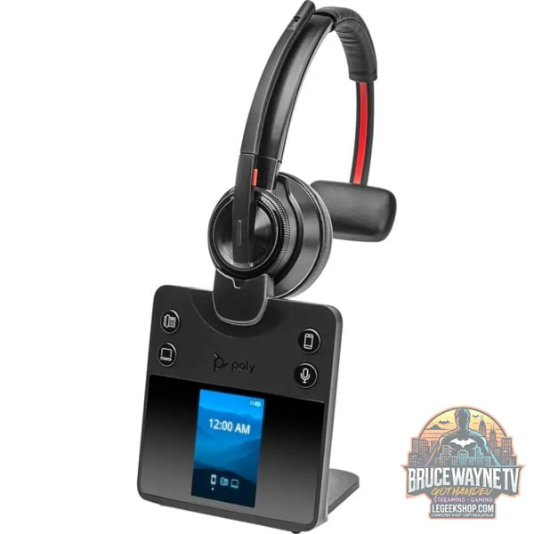 Poly Savi 8410 Office DECT, Headset (noir, Mono, USB-A, USB-C) - Poly