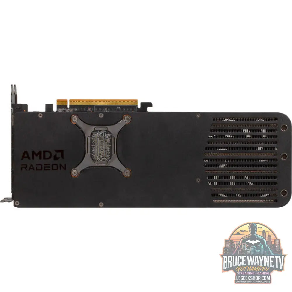 PowerColor Radeon RX 9070 XT Reaper 16GB, carte graphique noir, RDNA4, GDDR6, 3x DisplayPort, 1x HDMI - PowerColor - vue 5