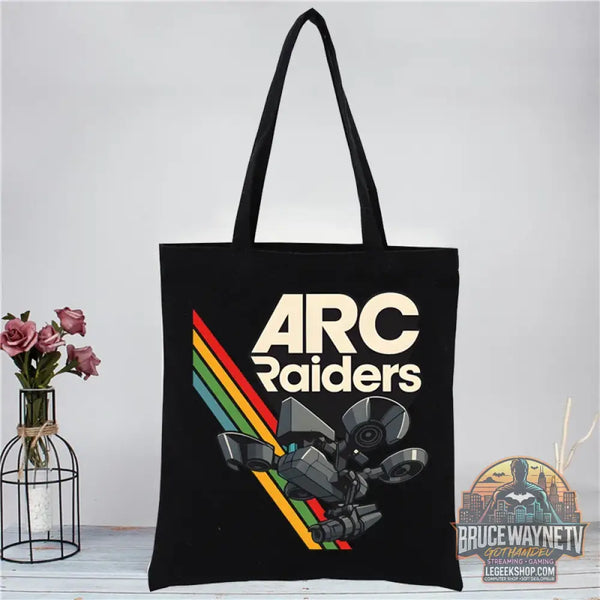 Sac Tote Bag Arc Raiders en Toile - Sac Shopping Gaming Réutilisable - B - Sacs & Accessoires Gaming