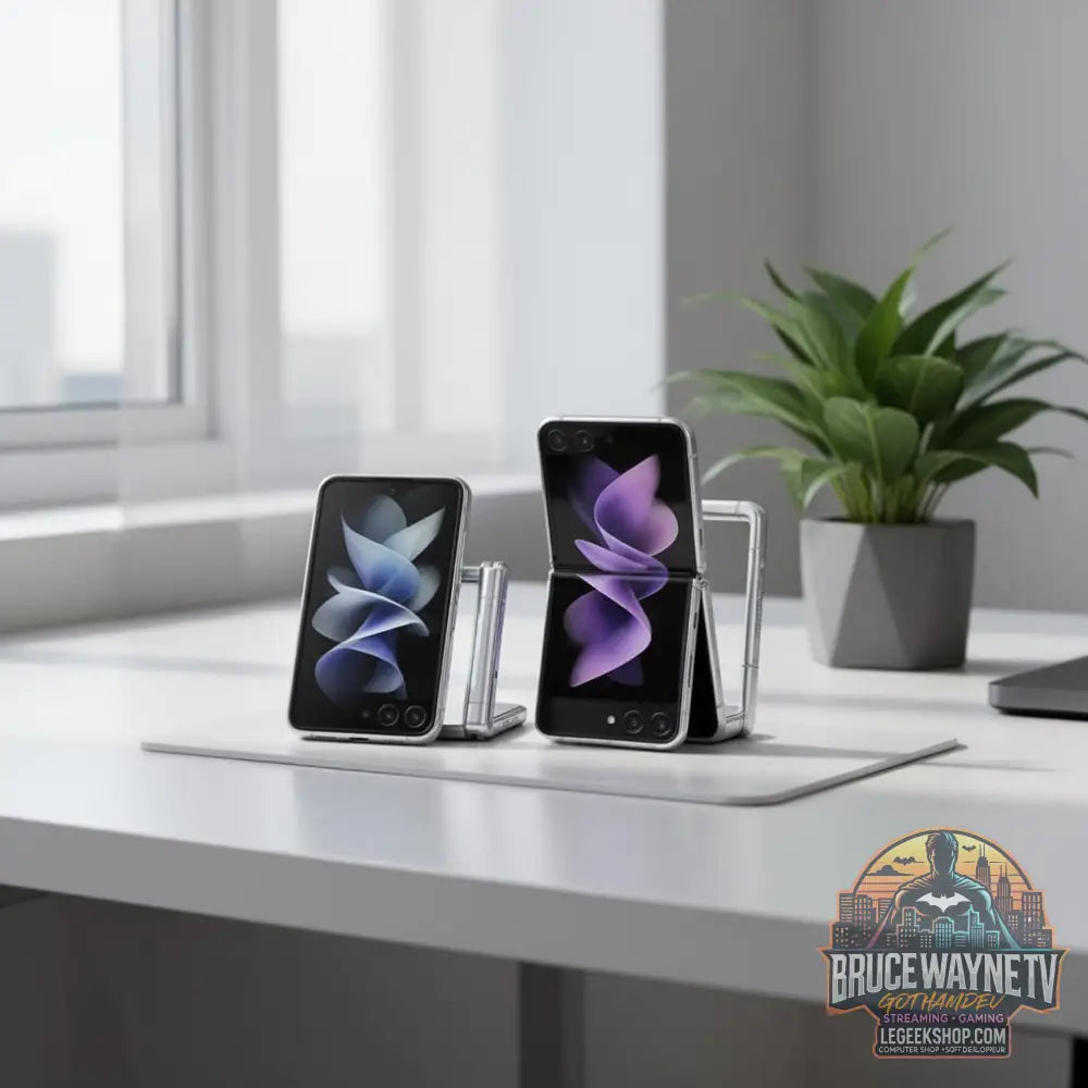 Samsung Galaxy Z Flip — produit geek, vue 12, LeGeekShop