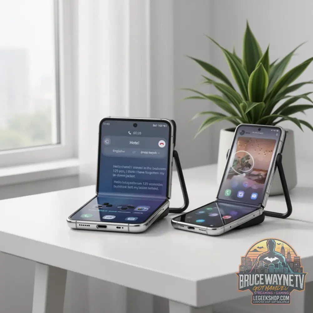 Samsung Galaxy Z Flip — produit geek, vue 11, LeGeekShop