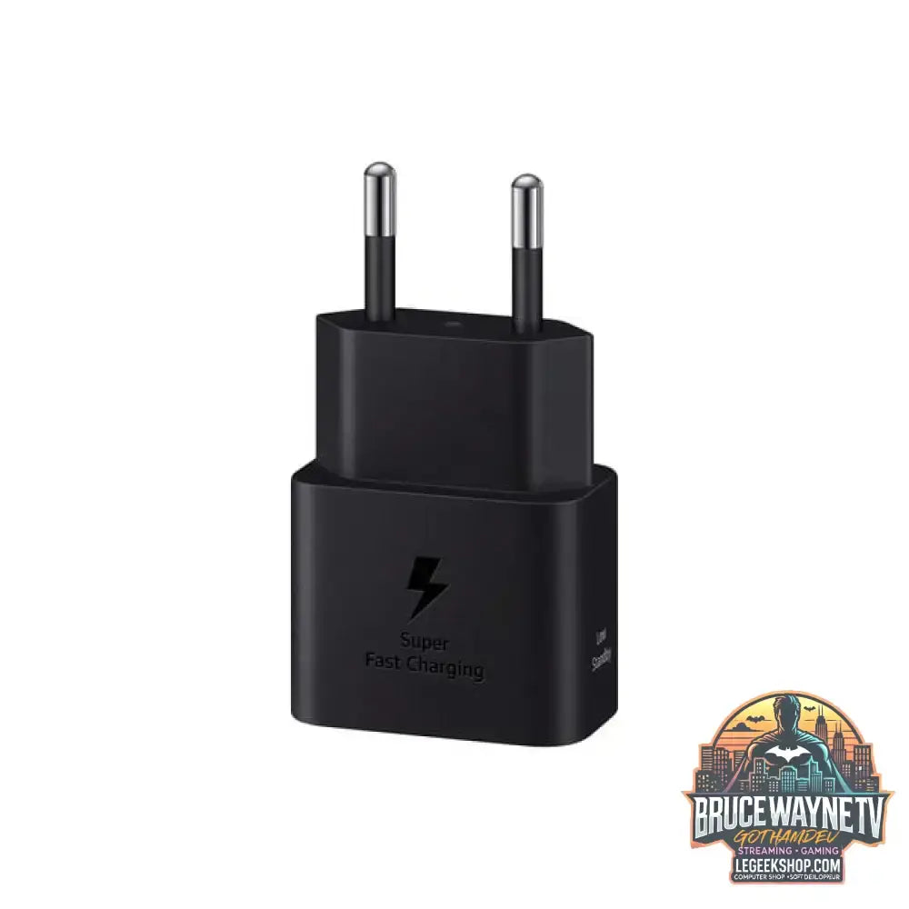 Samsung Schnellladegerät EP-T2510N 25 Watt, ohne Kabel schwarz, GaN, PD 3.0, SFC - Samsung - vue 2