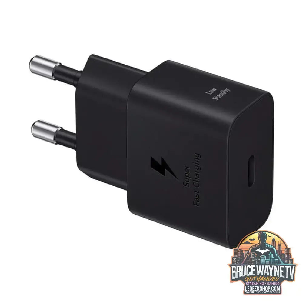 Samsung Schnellladegerät EP-T2510X 25 Watt, mit Kabel schwarz, GaN, PD 3.0, SFC, 1 Meter Kabel - Samsung - vue 2