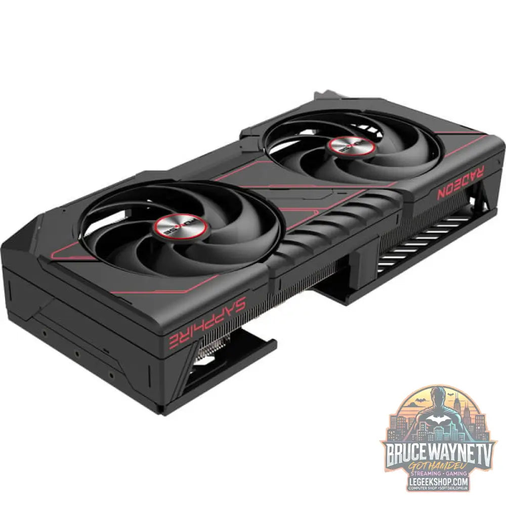 SAPPHIRE Radeon RX 9070 GRE Pulse Gaming OC, carte graphique noir, RDNA4, GDDR6, 2x DisplayPort, 2x HDMI - SAPPHIRE - vue 4