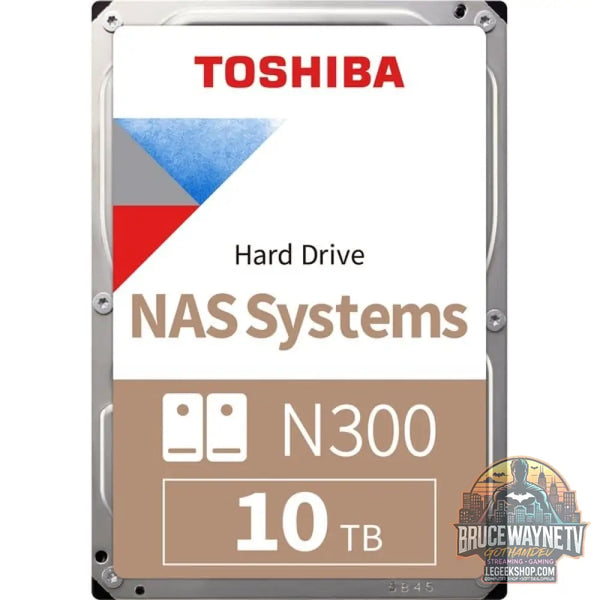 Toshiba N300 10 TB, Festplatte SATA 6 Gb/s, 3,5", Retail - Toshiba