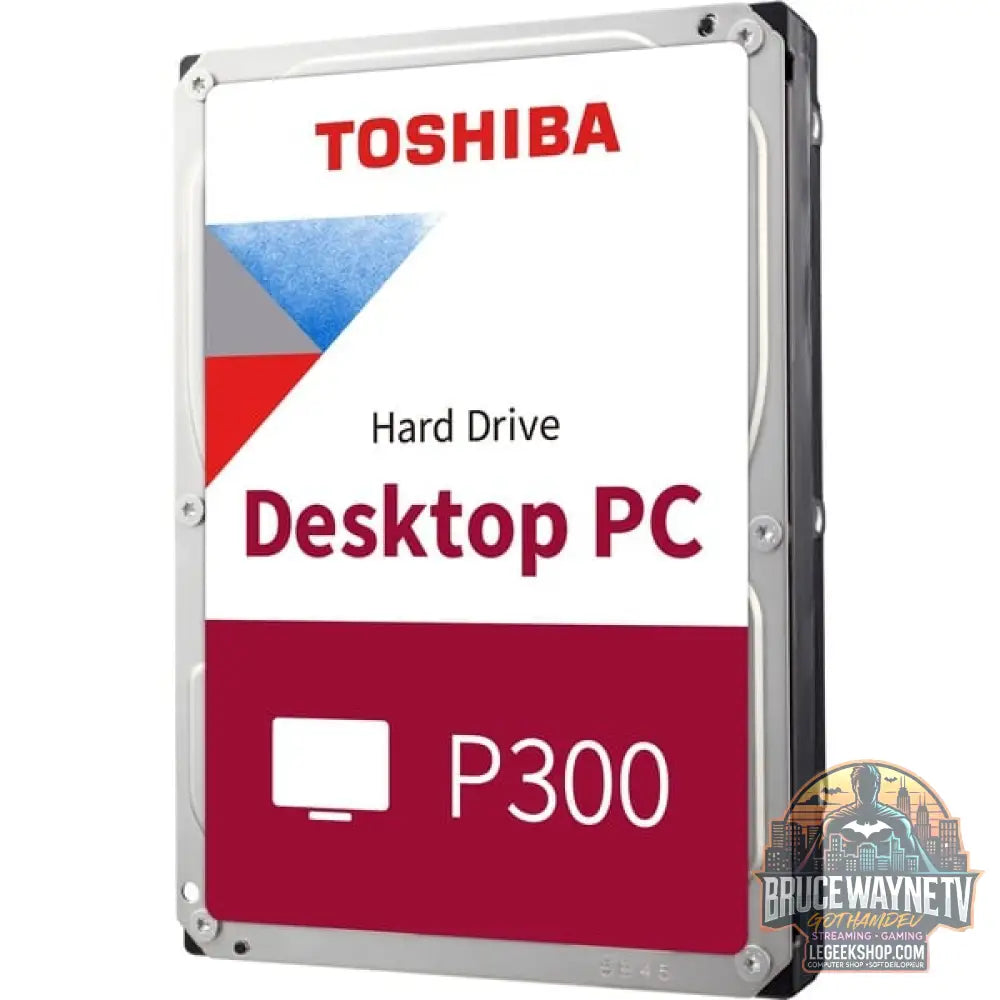 Toshiba P300 4 TB, Festplatte SATA 6 Gb/s, 3,5", Bulk - Toshiba - vue 2