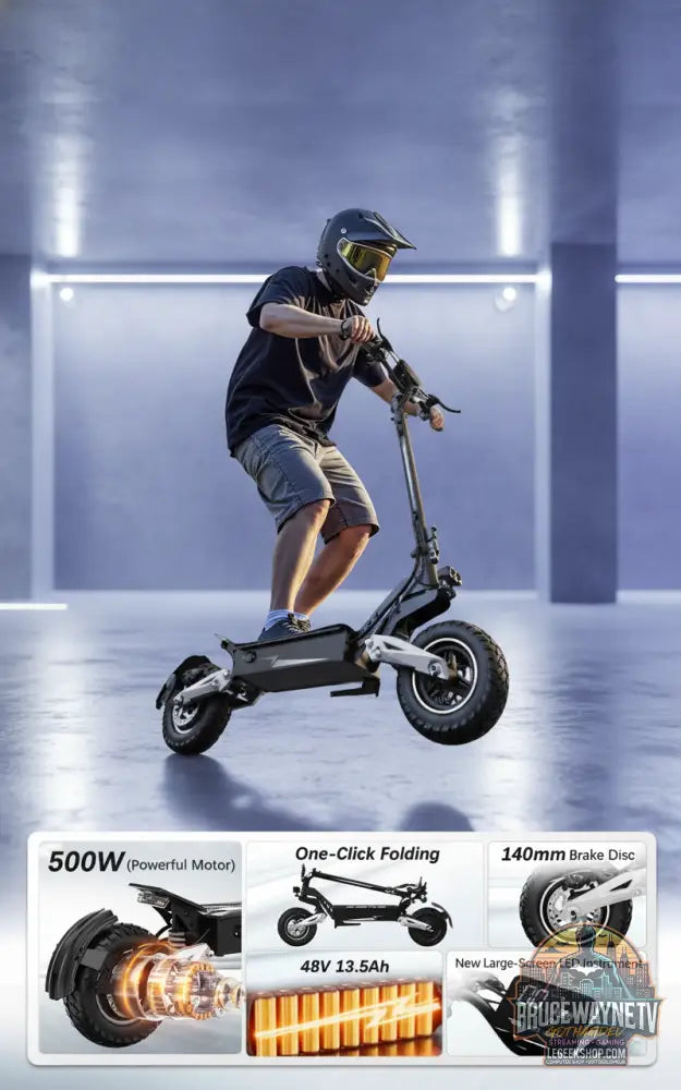 OOTD T10 Electric Scooter — vue détail 8 LeGeekShop