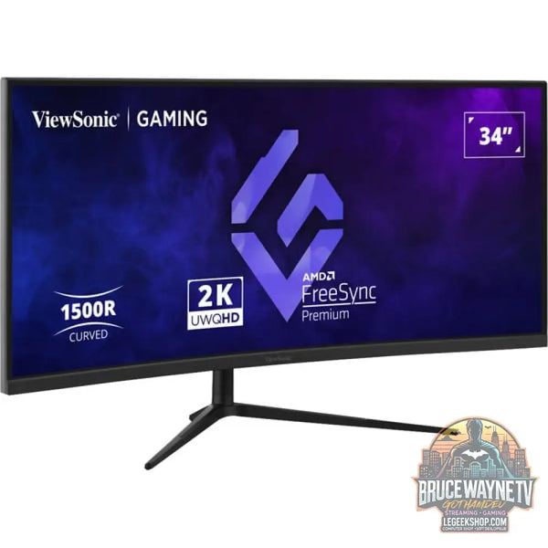 ViewSonic VX3418C-2K 34" QHD/WQHD VA 180 Hz - ViewSonic