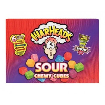 Warheads Chewy Cubes 99 Gr x 12