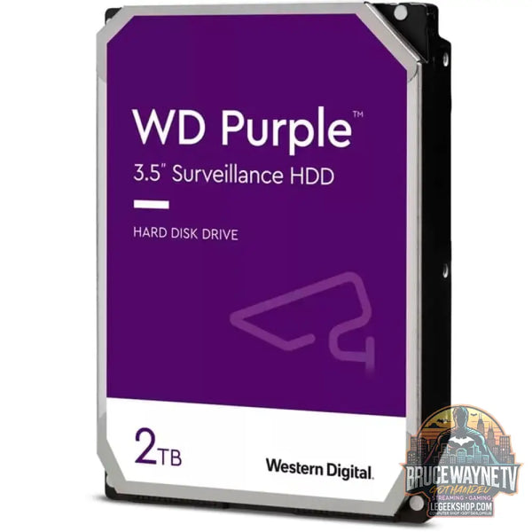 WD Purple 2 TB, Festplatte SATA 6 Gb/s, 3,5" - WD