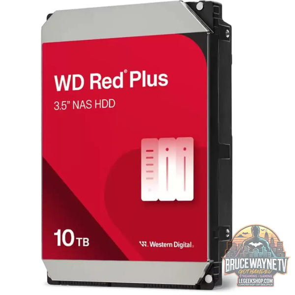 WD Red Plus NAS-Festplatte 10 TB SATA 6 Gb/s, 3,5", 24/7 - WD