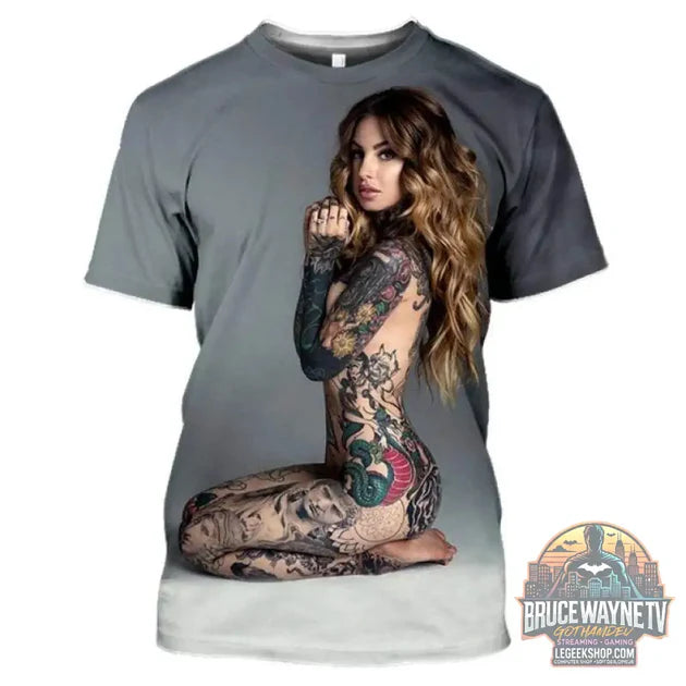 Guide d'achat : T-shirt 3D Anime Hentai – Style Harajuku & Esprit Y2K