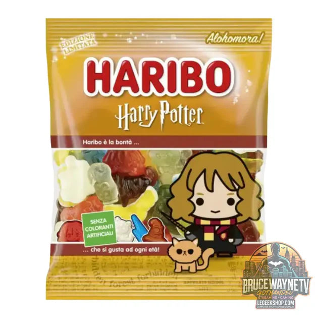 Guide d'achat : Haribo Hermione, bonbons au goût de fruits et cola de 160g (Paquet de 16)