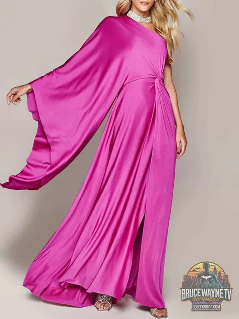 Guide d'achat : Robe Soirée Longue Une Épaule Torsadée Élégante