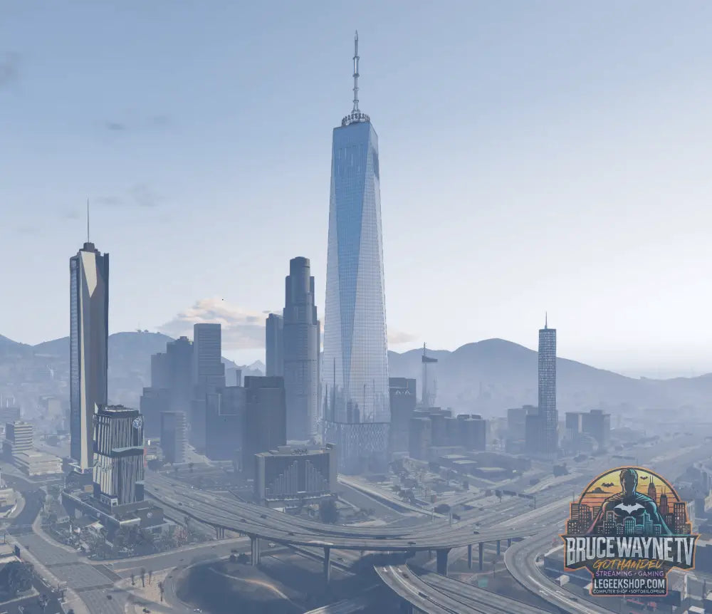 🏙️ Freedom Tower & Plaza – Mapping FiveM 🏙️ - Legeekshop