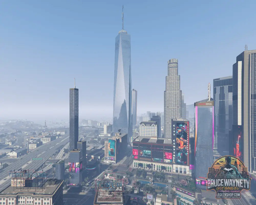 🏙️ Freedom Tower & Plaza – Mapping FiveM 🏙️ - Legeekshop
