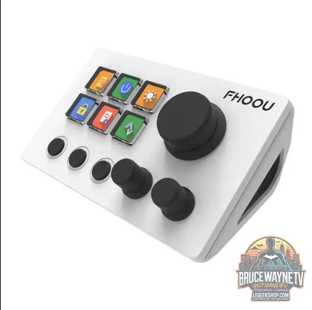 🎮 Clavier Macro Visuel Mirabox N3 – Streamdeck Personnalisable pour PC - Legeekshop