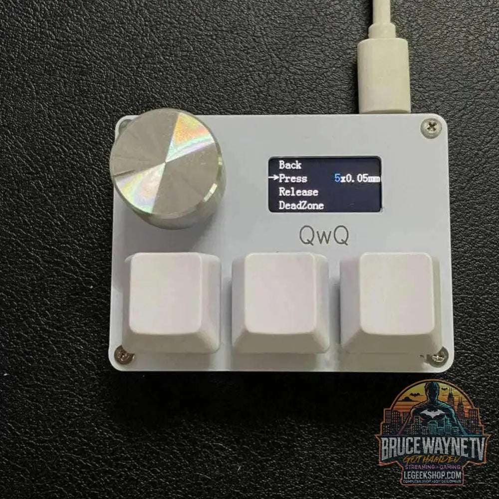 🎮 Mini Clavier Mécanique SayoDevice OSU O3C – Switchs Magnétiques Roses | Écran IPS & Ultra-Vitesse - Legeekshop