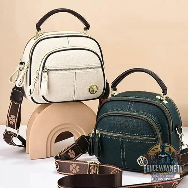 👜 sac bandoulière cuir PU multifonctionnel à large sangle réglable 👜 - Legeekshop