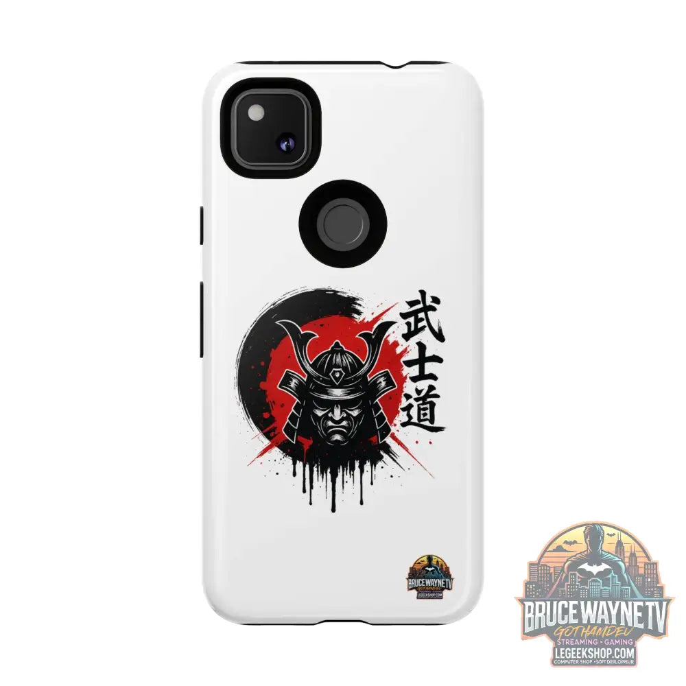 📱 samurai phone case – coque renforcée Pixel & Galaxy 📱 - Google Pixel 4a / Glossy - Phone Case