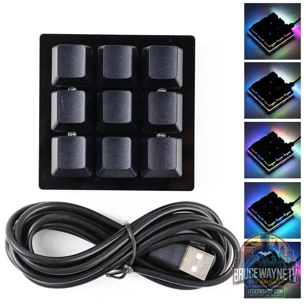 🎮 Mini Clavier Mécanique Programmable SayoDevice – USB | 2 à 24 Touches Macro - clavier programmable
