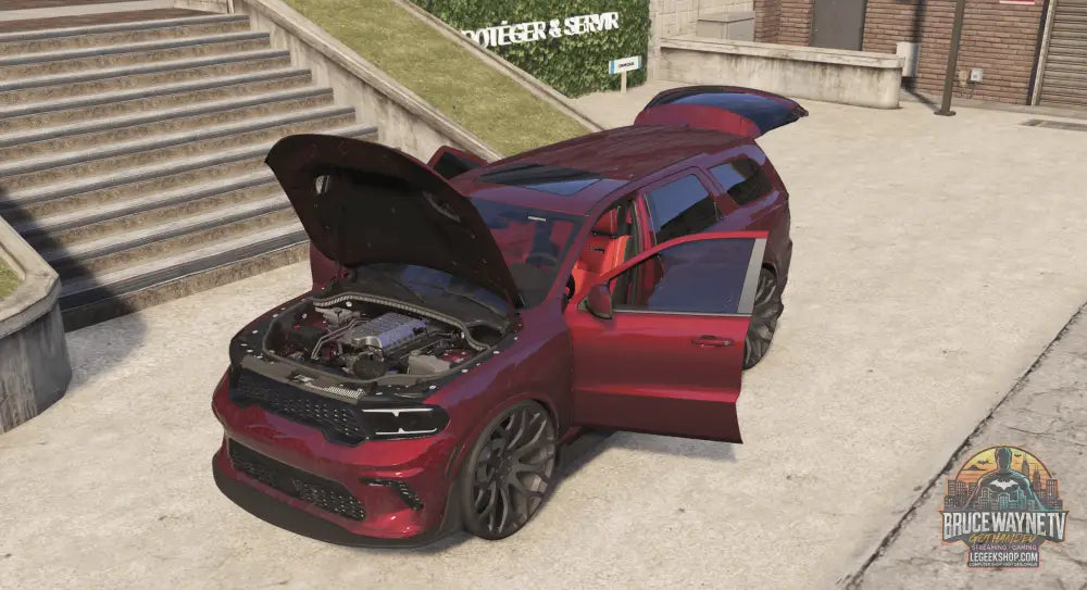 🚘 Dodge Durango Débadgé - Véhicule FiveM 🔥 - Legeekshop