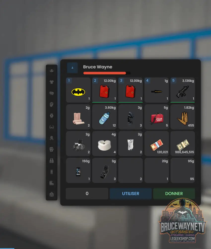 GothamDev - Pack Ox Inventory, Ox Lib et Ox Target Redesign - Legeekshop