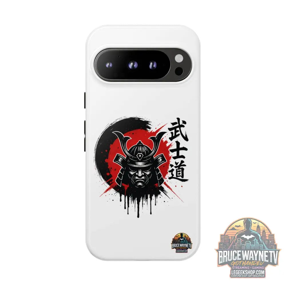 📱 samurai phone case – coque renforcée Pixel & Galaxy 📱 - Google Pixel 9 Pro / Glossy - Phone Case