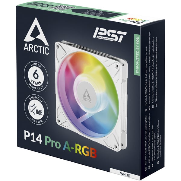 ARCTIC P14 Pro A-RGB, Gehäuselüfter - ARCTIC - vue 7