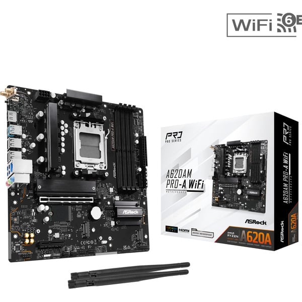 ASRock A620AM PRO-A WIFI, carte mère - ASRock