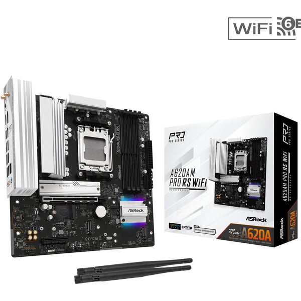 ASRock A620AM PRO RS WIFI, carte mère - ASRock
