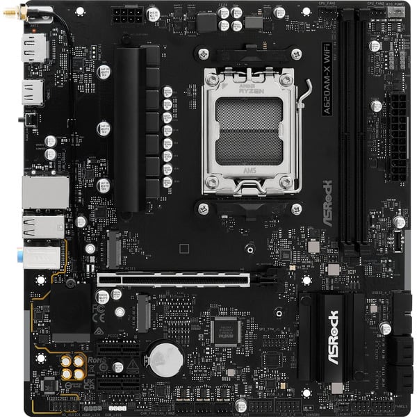 ASRock A620AM-X WIFI, carte mère - ASRock - vue 3