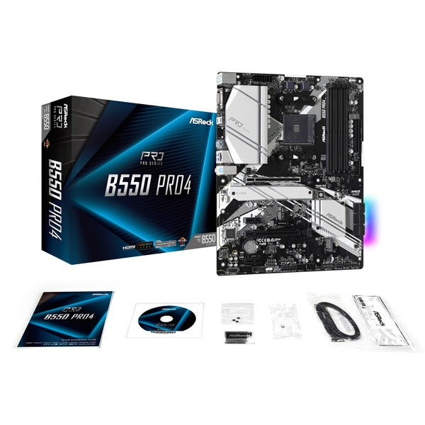 ASRock B550 Pro4, carte mère - ASRock - vue 7