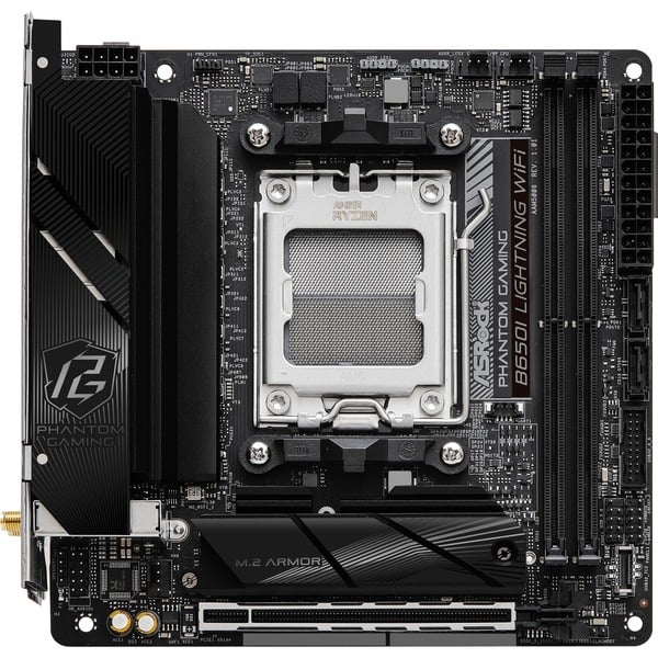 ASRock B650I Lightning WiFi, carte mère - ASRock - vue 2