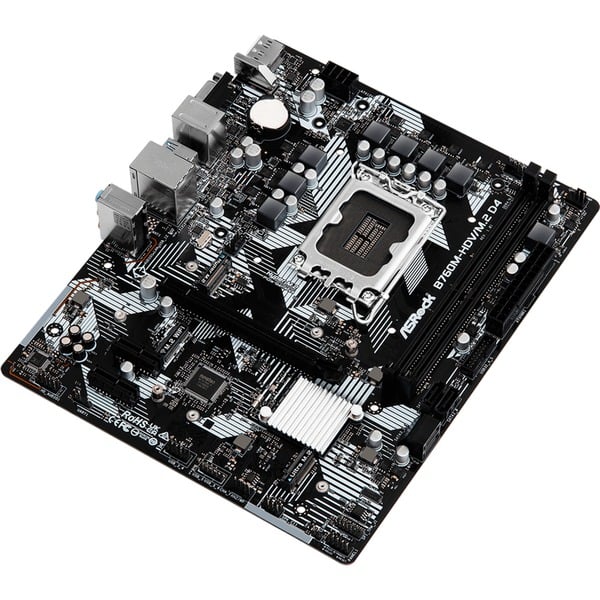ASRock B760M-HDV/M.2 D4, carte mère - ASRock - vue 4