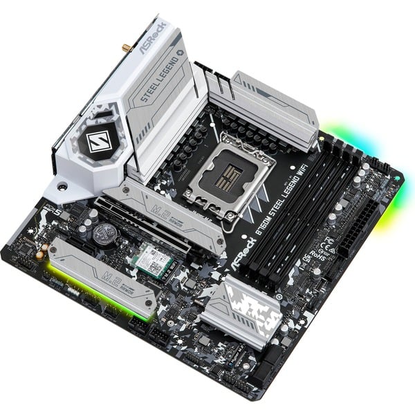 ASRock B760M Steel Legend WiFi, carte mère - ASRock - vue 4