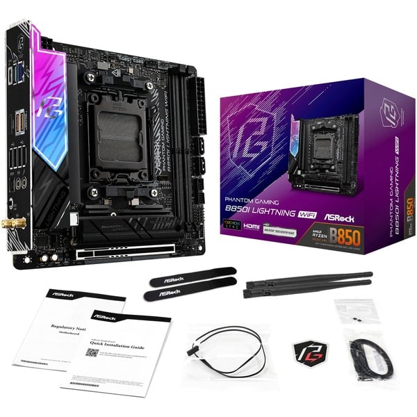 ASRock B850I Lightning WiFi, carte mère - ASRock - vue 8