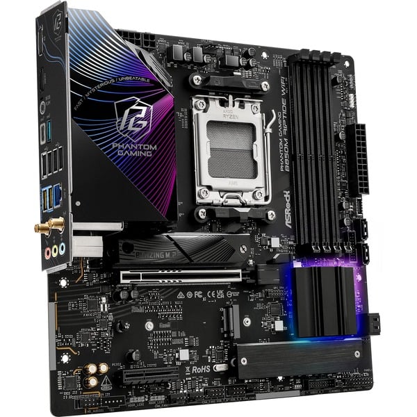 ASRock B850M Riptide WiFi, carte mère - ASRock - vue 2