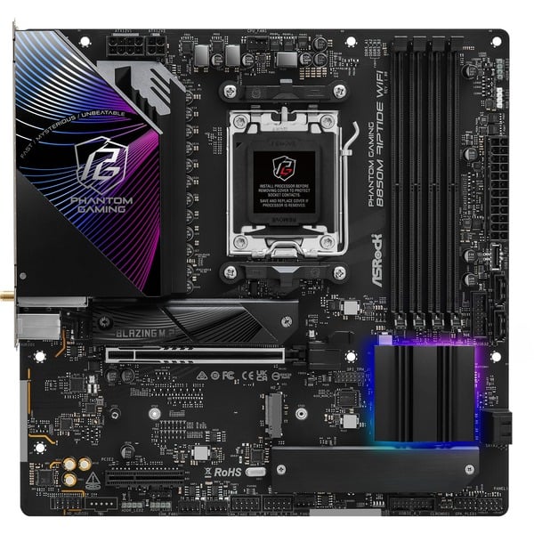 ASRock B850M Riptide WiFi, carte mère - ASRock - vue 4