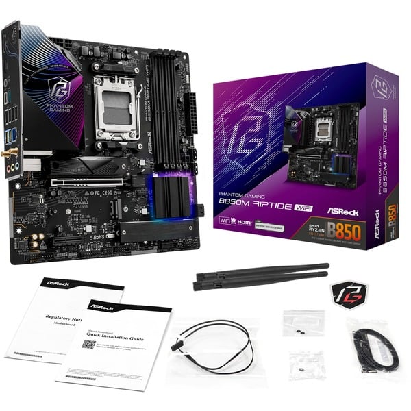 ASRock B850M Riptide WiFi, carte mère - ASRock - vue 8
