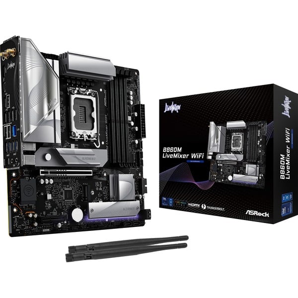 ASRock B860M LiveMixer WiFi, carte mère - ASRock
