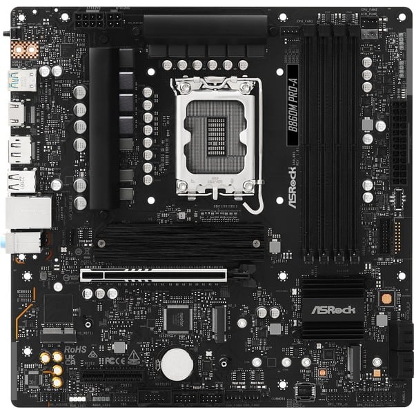 ASRock B860M Pro-A, carte mère - ASRock - vue 3